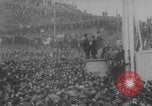 Image of French socialist rally Gare du Nord Paris France, 1914, second 45 stock footage video 65675079212