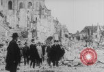 Image of Georges Clemenceau visits ruins France, 1918, second 21 stock footage video 65675079214