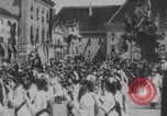 Image of Austrian schoolgirls dance WWI Austria, 1914, second 7 stock footage video 65675079222