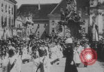 Image of Austrian schoolgirls dance WWI Austria, 1914, second 8 stock footage video 65675079222