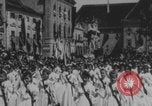 Image of Austrian schoolgirls dance WWI Austria, 1914, second 17 stock footage video 65675079222