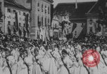 Image of Austrian schoolgirls dance WWI Austria, 1914, second 18 stock footage video 65675079222