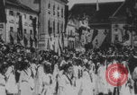 Image of Austrian schoolgirls dance WWI Austria, 1914, second 21 stock footage video 65675079222