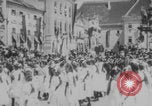 Image of Austrian schoolgirls dance WWI Austria, 1914, second 36 stock footage video 65675079222
