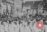 Image of Austrian schoolgirls dance WWI Austria, 1914, second 39 stock footage video 65675079222