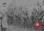 Image of German bicycle troops WWI Europe, 1914, second 29 stock footage video 65675079223