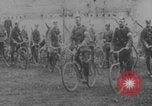 Image of German bicycle troops WWI Europe, 1914, second 33 stock footage video 65675079223