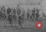 Image of German bicycle troops WWI Europe, 1914, second 35 stock footage video 65675079223