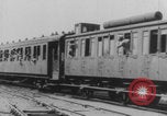 Standbild Truppe Zug Transport Frankreich WWI Frankreich, 1914, aus Sekunde 31 historischem Filmmaterial Videoclip 65675079228