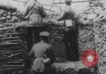 Image of German military officials inspect trench WWI Europe, 1914, second 8 stock footage video 65675079230