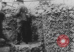 Image of German military officials inspect trench WWI Europe, 1914, second 13 stock footage video 65675079230