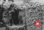 Image of German military officials inspect trench WWI Europe, 1914, second 15 stock footage video 65675079230