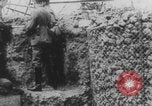 Image of German military officials inspect trench WWI Europe, 1914, second 16 stock footage video 65675079230
