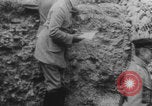 Image of German military officials inspect trench WWI Europe, 1914, second 19 stock footage video 65675079230