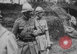 Image of Georges Clemenceau visits trenches WWI France, 1917, second 28 stock footage video 65675079239