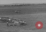 Image of French WWI airplanes takeoff France, 1918, second 11 stock footage video 65675079244