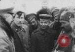 Image of German and Russian troops embracing Eastern Front, 1917, second 19 stock footage video 65675079247