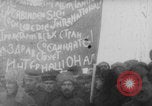 Image of German and Russian troops embracing Eastern Front, 1917, second 27 stock footage video 65675079247