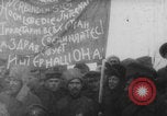 Image of German and Russian troops embracing Eastern Front, 1917, second 28 stock footage video 65675079247