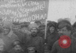 Image of German and Russian troops embracing Eastern Front, 1917, second 29 stock footage video 65675079247