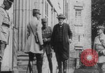 Image of Georges Clemenceau general headquarters visit France, 1917, second 9 stock footage video 65675079248