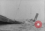 Image of ship sinking by German SM U-35 Europe, 1916, second 5 stock footage video 65675079252