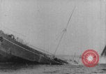 Image of ship sinking by German SM U-35 Europe, 1916, second 8 stock footage video 65675079252