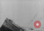Image of ship sinking by German SM U-35 Europe, 1916, second 9 stock footage video 65675079252