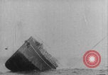 Image of ship sinking by German SM U-35 Europe, 1916, second 11 stock footage video 65675079252
