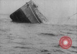 Image of ship sinking by German SM U-35 Europe, 1916, second 12 stock footage video 65675079252