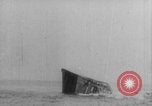 Image of ship sinking by German SM U-35 Europe, 1916, second 17 stock footage video 65675079252