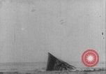 Image of ship sinking by German SM U-35 Europe, 1916, second 18 stock footage video 65675079252