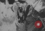 Image of Allied soldiers in trenches Europe, 1916, second 4 stock footage video 65675079255
