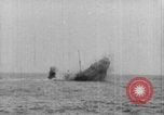 Image of torpedo sinking ship WWI Europe, 1916, second 15 stock footage video 65675079256