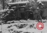 Image of French soldiers winter WWI Europe, 1917, second 9 stock footage video 65675079257