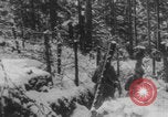 Image of French soldiers winter WWI Europe, 1917, second 10 stock footage video 65675079257