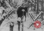 Image of French soldiers winter WWI Europe, 1917, second 14 stock footage video 65675079257