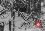 Image of French soldiers winter WWI Europe, 1917, second 16 stock footage video 65675079257