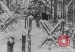 Image of French soldiers winter WWI Europe, 1917, second 17 stock footage video 65675079257