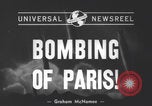 Image of German bombing Paris 1940 Paris France, 1940, second 3 stock footage video 65675079262