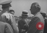Image of Henry Ford with WWII planes Dearborn Michigan USA, 1940, second 11 stock footage video 65675079263