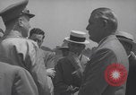 Image of Henry Ford with WWII planes Dearborn Michigan USA, 1940, second 12 stock footage video 65675079263