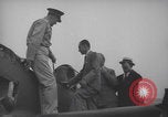 Image of Henry Ford with WWII planes Dearborn Michigan USA, 1940, second 21 stock footage video 65675079263