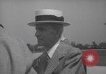 Image of Henry Ford with WWII planes Dearborn Michigan USA, 1940, second 26 stock footage video 65675079263
