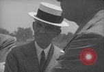 Image of Henry Ford with WWII planes Dearborn Michigan USA, 1940, second 31 stock footage video 65675079263