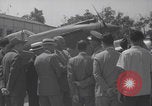 Image of Henry Ford with WWII planes Dearborn Michigan USA, 1940, second 33 stock footage video 65675079263