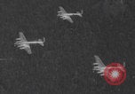 Image of Henry Ford with WWII planes Dearborn Michigan USA, 1940, second 55 stock footage video 65675079263