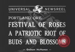 Standbild Parade zum Portland Rose Festival Portland Oregon USA, 1940, aus Sekunde 3 historischem Filmmaterial Videoclip 65675079264