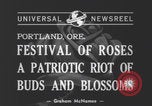 Standbild Parade zum Portland Rose Festival Portland Oregon USA, 1940, aus Sekunde 4 historischem Filmmaterial Videoclip 65675079264