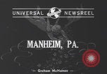Standbild Zion Lutherische Kirche Denkmal Manheim Manheim Pennsylvania USA, 1940, aus Sekunde 3 historischem Filmmaterial Videoclip 65675079265